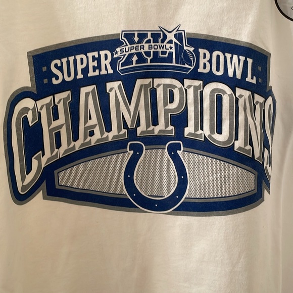 Super Bowl XLI Colts 2XL Locker Room TShirt - Picture 5 of 6
